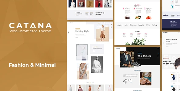 Catana – Fashion &amp; Minimal WooCommerce WordPress Theme