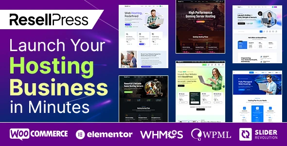 ResellPress – Hosting WordPress &amp; WHMCS Theme