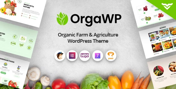 OrgaWP – Organic Farm &amp; Agriculture WordPress Theme