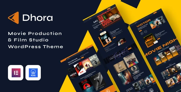 Dhora – WordPress Theme for Movie Production and Film Studios