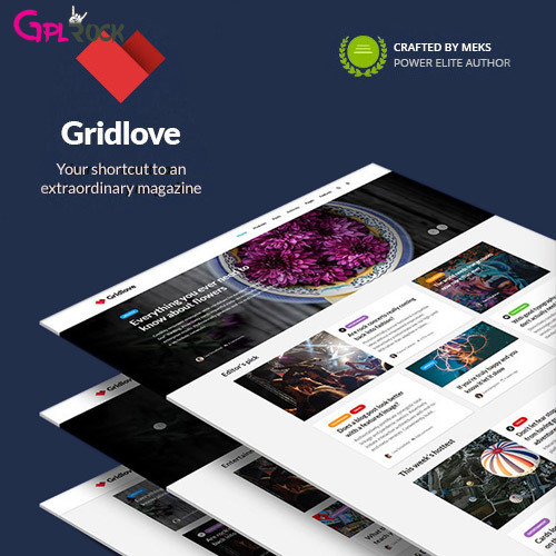 Gridlove | Creative Grid-Style News &amp; Magazine WordPress Theme