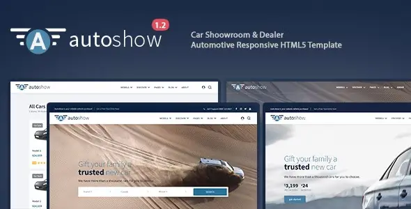 AutoShow – Car Showroom &amp; Dealer Elementor Template Kit