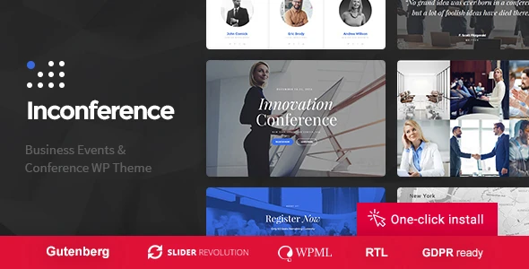 In Conference – Meetup &amp; Business Events WordPress Theme