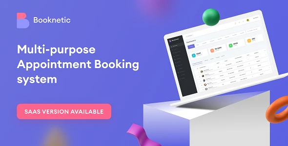 Booknetic – Appointment Booking &amp; Appointment Scheduling &amp; Calendar reservation [SaaS]