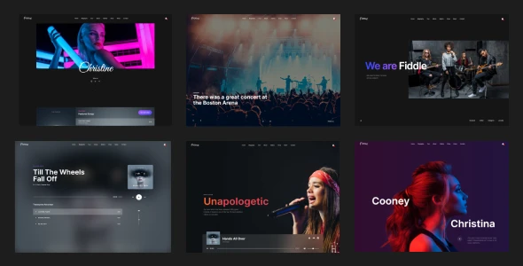 Melodica – Music Band &amp; Musician WordPress Theme