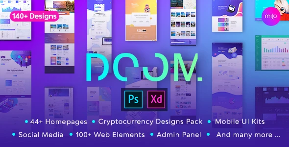 Doom – Massive All in One PSD &amp; XD Pack