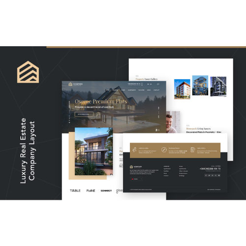 Hompark | Real Estate &amp; Luxury Homes Theme