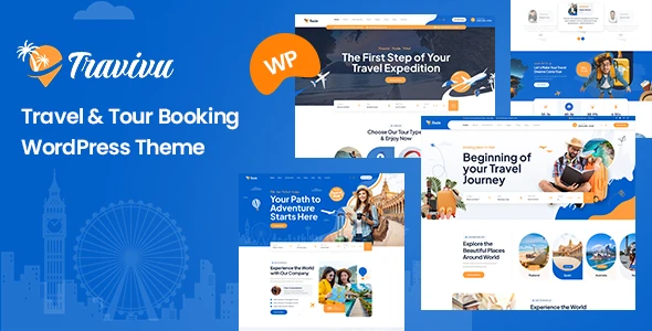 Travivu – Travel &amp; Tour Booking WordPress Theme