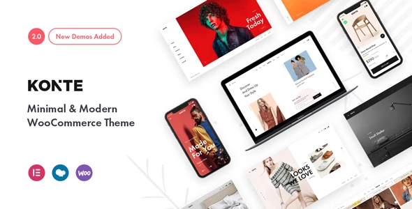 Konte – Minimal &amp; Modern WooCommerce WordPress Theme