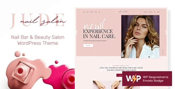 Jude | Nail Bar &amp; Beauty Salon WordPress Theme