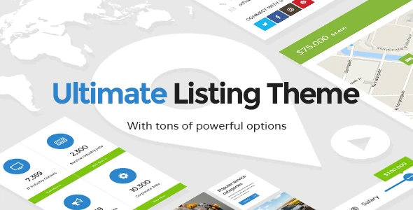 Lister – Business Directory &amp; Listing WordPress Theme
