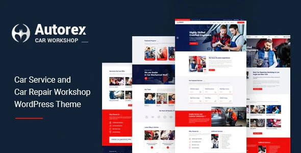Autorex – Car Service &amp; Workshop WordPress Theme