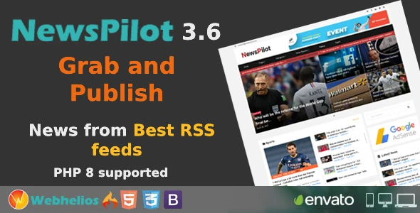 NewsPilot – Automatic News Aggregator &amp; Script