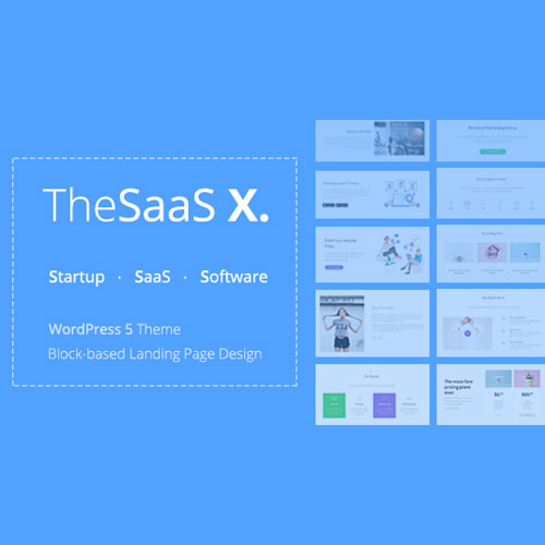 TheSaaS X | Responsive SaaS, Startup &amp; Business WordPress Theme