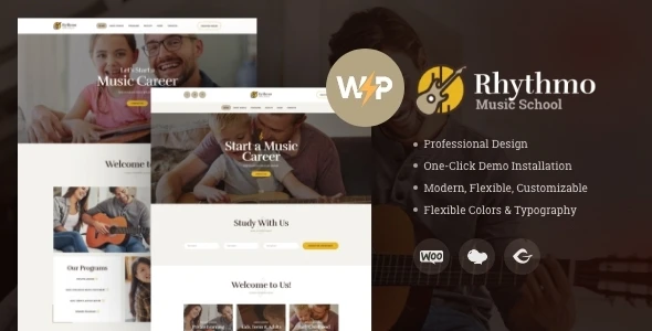 Rythmo | Arts &amp; Music School WordPress Theme