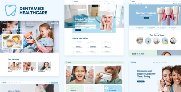DentaMedi – Dentist &amp; Dental Clinic WordPress Theme
