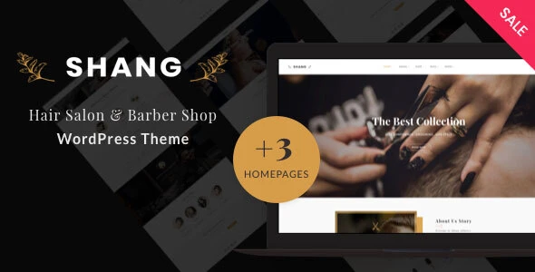Shang – Hair Salon &amp; Barber Shop WordPress theme