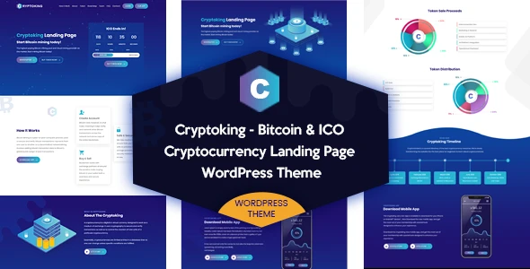 Cryptoking – Bitcoin &amp; ICO Theme