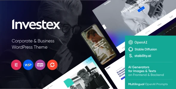 Investex – Corporate &amp; Accounting Theme