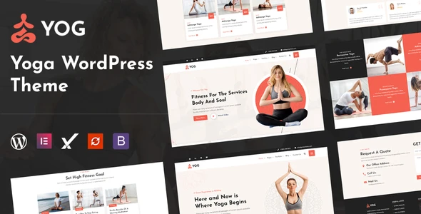 Yog – Modern Yoga &amp; Fitness WordPress Theme