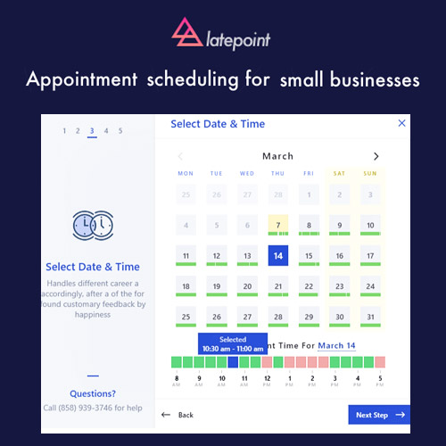 LatePoint – Appointment Booking &amp; Reservation Plugin for WordPress