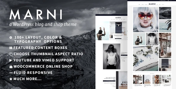 Marni – a WordPress Blog &amp; Shop Theme