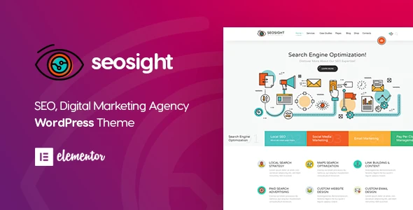 Seosight – WordPress Theme for Digital Marketing Agencies