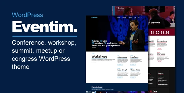 Eventim – Conference &amp; Wedding WordPress Theme