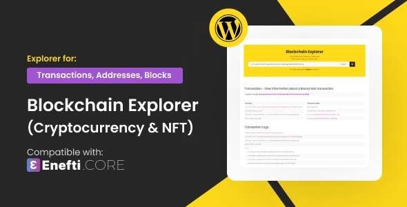 Blockchain Explorer (CryptoCurrency &amp; NFT)