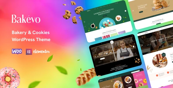 Bakevo – Bakery &amp; Cookies WordPress Theme