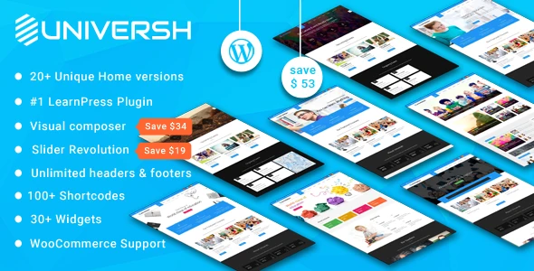 Universh – Multipurpose Education WordPress Theme