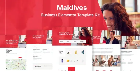 Maldives – Business &amp; Agency Elementor Template Kit