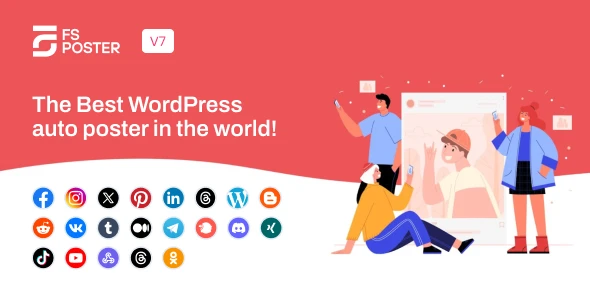 FS Poster – WordPress Social media Auto Poster &amp; Scheduler [Facebook, Instagram, Twitter, Pinterest]