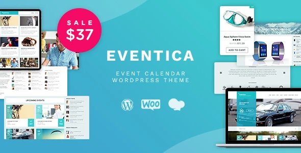 Eventica – Event Calendar &amp; Ecommerce WordPress Theme