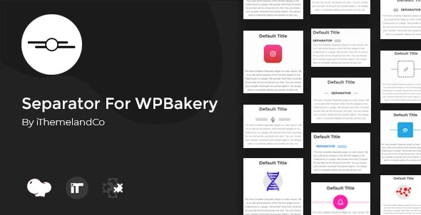 Separator for WPBakery Page Builder