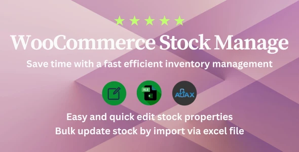 Woo Stock Manage &amp; Report