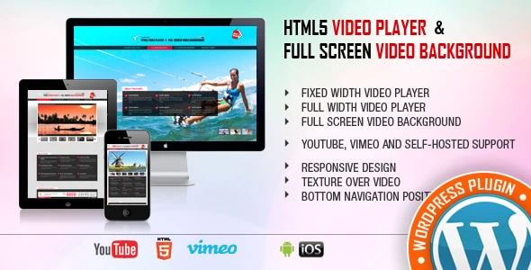 Video Player &amp; FullScreen Video Background – WP Plugin