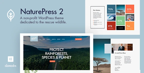 NaturePress – Ecology &amp; Environment WordPress Theme