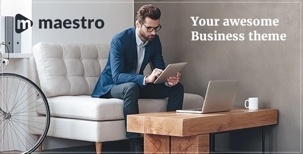 Maestro – Business &amp; Finance WordPress Theme