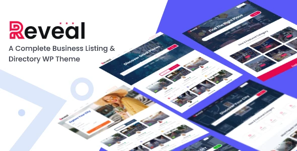 Reveal – Directory &amp; Listing WordPress Theme