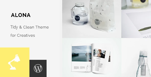 Alona – Tidy &amp; Clean WordPress Portfolio