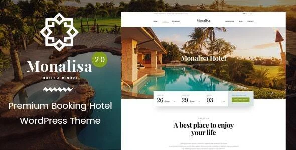 Monalisa | Hotel &amp; Resort WordPress Theme
