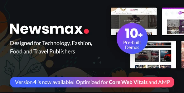 Newsmax – News &amp; Magazine WordPresss Theme