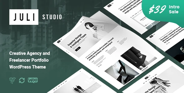 JuliStudio – Portfolio &amp; Agency Theme